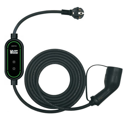 Domowa przenośna ładowarka EV 250V 16A z wtyczkami Schuko