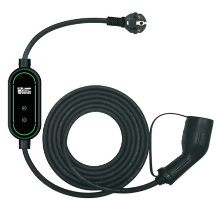 kupować Przenośne elektryczne ładowarki samochodowe 3,6kW 16A 250V Mobilne ładowarki EV z czujnikiem temperatury Wtyczka Schuko EN62752 CE produkcja internetowa