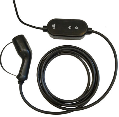 Mini Cooper EV EV Przenośny ładowarka, AC, Jednorazowa, 110-250v, 32a, 7.3kwh, Typ-2 iec-62196-2, CEE Industrial Plug, 5 Meter Długość lub Poziom-2 Pojazd elektryczny na pokładzie Ładowarka domowa dla samochodów elektrycznych