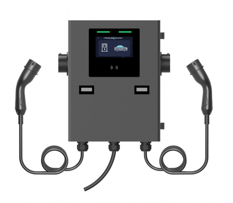 IP55 2*22kw Ładowarka na ścianie do użytku komercyjnego
