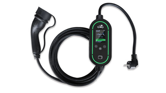 kupować 3kW AC110V/230V Portable EV Charger with WiFi 2.4GHz and IP67 Protection produkcja internetowa