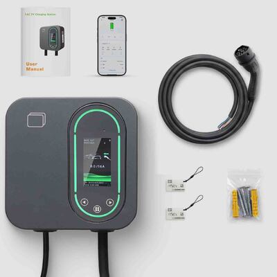 kupić 22kW ładowarka elektryczna Solar Wallbox Station 32A 480V z dynamicznym balansu ładunkowego produkcja internetowa