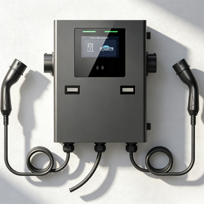 kupować IP55 2*22kw Ładowarka na ścianie do użytku komercyjnego produkcja internetowa
