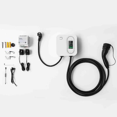 kupować 22kW trójfazowe szybkie ładowanie Smart Home Wallbox CE certyfikowany Na ścianie montowany ładowarka EV IP65 wodoodporna Wsparcie połączenie RFID/WiFi/Bluetooth Dostępne w kolorze białym i czarnym produkcja internetowa