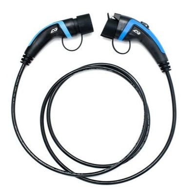 kupować 32A Zatwierdzony przez CE kabel ładujący typu 1 do typu 2 EV Niebieska wtyczka złącza produkcja internetowa