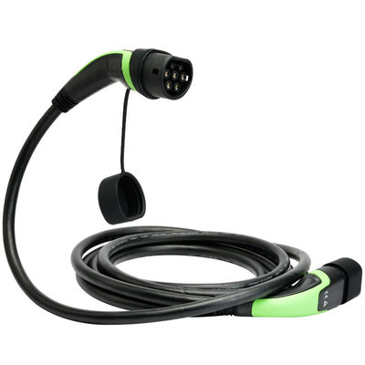 IP66 Typ 2 do Typ 2 Kabel ładowania EV Elektryczna ładowarka samochodowa 3 fazy