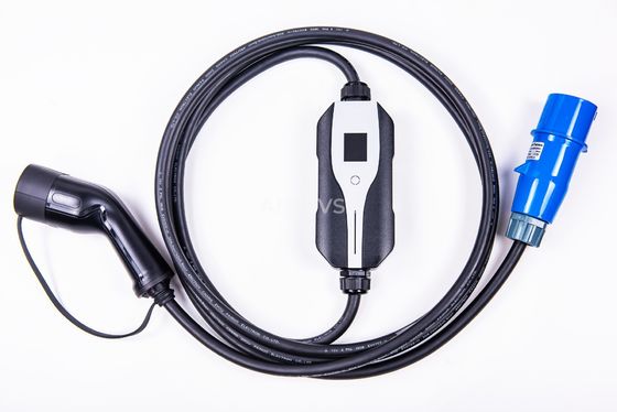 kupować Przenośna ładowarka EV typu 1 i typu 2 16A z wtyczką IEC309 CEE produkcja internetowa