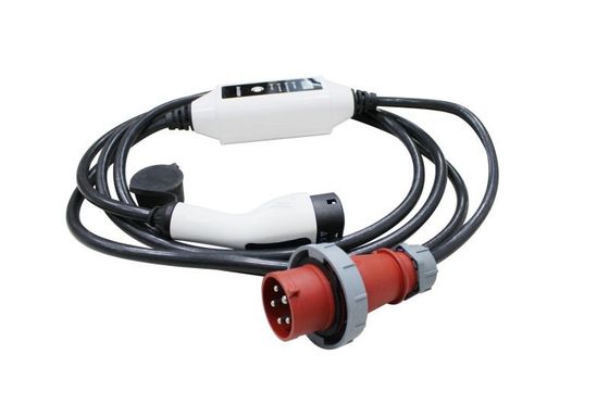 Przenośna ładowarka EV 380V 16A 11KW 3-fazowa z wtyczką RED CEE