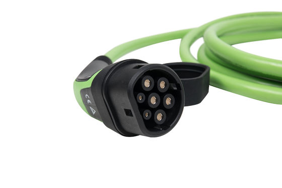 TPU IP67 32A 3-fazowy 22kW kabel ładujący typu 2 do typu 2 EV