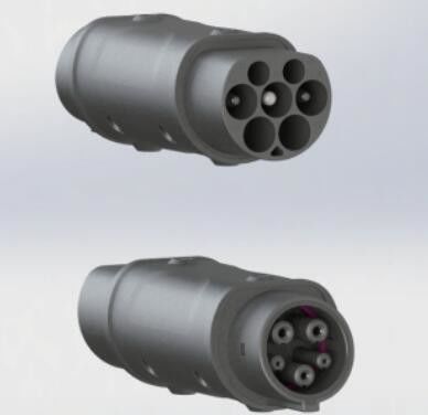 Adapter ładowania 32A typu 1 do typu 2