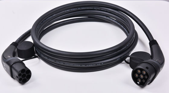 32A 3-fazowy kabel do ładowania samochodu typu 2 5m Szary kabel okładzinowy