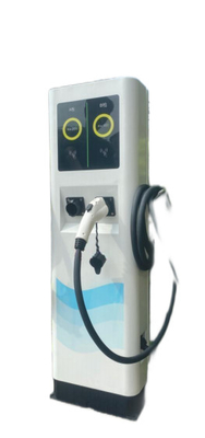 IEC 621962-2 Typ 2 Podwójne pistolety zintegrowane, montowana na podłodze ładowarka AC EV